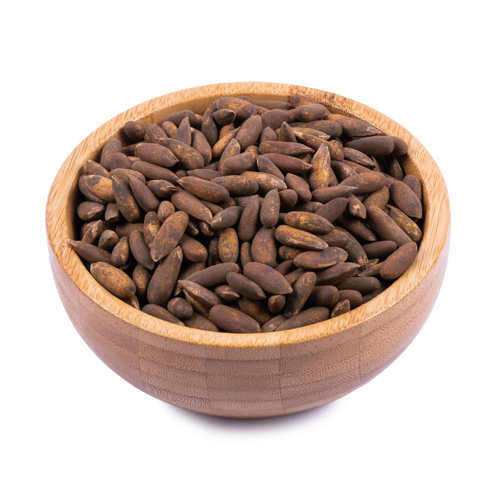 چلغوز با پوست خام